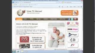 How to set up View TV Abroad on Windows 7 using VPN Dialler