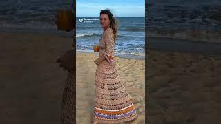 5 Timeless Handmade Crochet Cotton Lace Dresses You Can Wear Anywhere #crochetideas #crochetdress