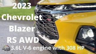 2023 Chevrolet Blazer RS AWD - 3.6L V-6 engine with 308 HP