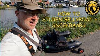 How to: sturen Bellyboat en Snoekbaars. FishVlog #97