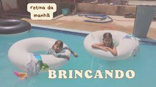 Brincando na piscina e Desafio!