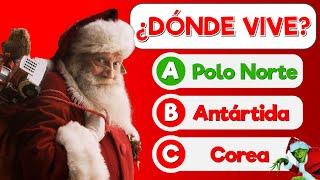  Test Navideño - ¿Cuánto sabes de la NAVIDAD? |  ESPECIAL 40 preguntas de la Navidad 