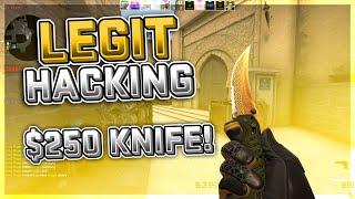 CS:GO Legit Hacking with $250 KNIFE!! #14 Iniuria CSGO HACK