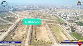 DHA Phase 8 Lahore X Block | New Development Updates & its Impact | Drone Video | February 2022