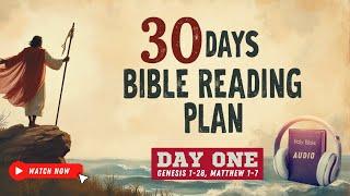 30-Day Audio Bible Reading Plan Experiment Changed My LIFE! | DAY ONE | Dramatized | 2-3 hours daily