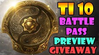 Dota 2 Ti10 Battle Pass Giveaway + Immortal Treasure 1 Preview — The International 2020 Dota 2