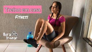 TREINO DESTRUIDOR EM CASA + REFEIÇÃO PÓS-TREINO #vlog #fitness #treinoemcasa