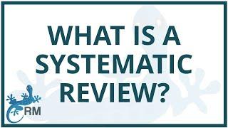 What is a systematic review? | Explained | Quick and Easy