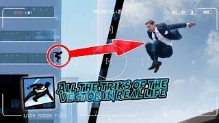 Vector ALL TRICKS In Real Life (Parkour game, bonus)