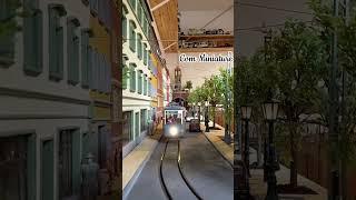 Tram Metro Miniature || #short #shorts #train #metro #miniature #keretaapi #layout #diorama ||
