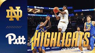 Irish Move On Past Pitt, 55-54  | Highlights vs. Pittsburgh | Notre Dame Men's Basketball