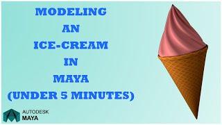ICE CREAM MODELING || (UNDER 5 MINUTES) || SOFTORIALS