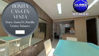 Casa en venta Fracc. Santa Fé en Parrilla, Centro, Tabasco, una planta, 2 recámaras, cochera.