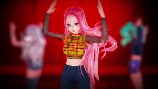 [MMD] BLACKPINK - How You Like That [4p. Motion DL]