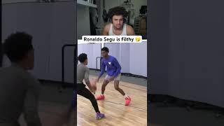 Ronaldo Segu hesi is disgusting #reels #basketball #ronaldosegu #nba #justmaalik
