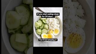 Eating clean food for 30 days… MIND BLOWING! #cleaneating #weightloss #healthyfood #zest #first