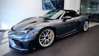 Vanadium Grey 2024 Porsche 718 Spyder RS Weissach | Pre-owned |