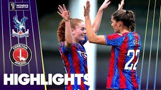 Crystal Palace Triumph in South London Derby Against Charlton! Women's League Cup Highlights 2024-25