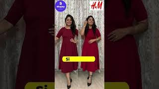 itna sasta  H&m Vs Shopsy Dress / shop on shopsy affordable western wear with Vaishali Mitra