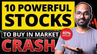 10 Fundamentally Best Stocks To Buy Now at Heavy Discount | Stocks To Buy in Market Crash