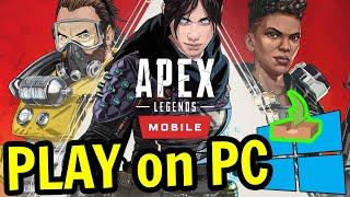  How to PLAY [ Apex Legends Mobile ] on PC ▶ DOWNLOAD and INSTALL Usitility2