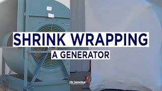 Shrink Wrapping a Generator | MrShrinkwrap.com