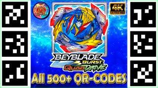 All 500 Qr-Codes Beyblades Quaddrive | Все 500 Qr-Codes Бейблэйдов Quaddrive - Beyblade Burst