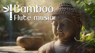 Zen Echoes  Soothing Bamboo Flute Meditation Music | Find Calmness and Inner Peace