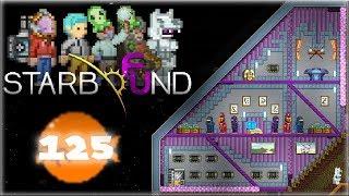 Starbound 1.3 - Строительство модельерной комнаты и читерство (с Frackin Universe) [#125]