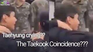 Taekook - Did Taehyung cry? and The coincidence???