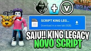 SAIU!! King Legacy Script Hack AUTO FARM + AUTO KAIDO + RAID MOBILE