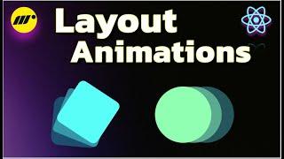 Framer Motion (Motion/React) Layout Animations for Beginners!