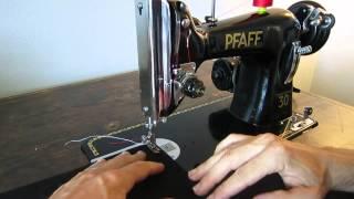 Pfaff 30 Sewing Machine Demonstration