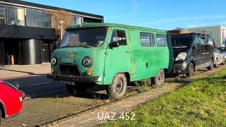 UAZ 452  ; search for rare cars (Bukhanka/буханка)