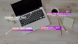 Call-Out Titles After Effects Templates