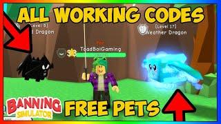 ALL WORKING CODES[RELEASE] Banning Simulator 2* FREE STRONG PETS (Roblox)