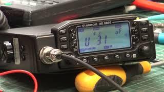 Albrecht AE6890 CE MultiNorm CB radio - On The Air test