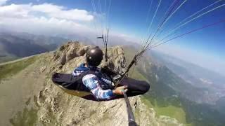 Amazing Cross Country paragliding flight in Armenia from Khustup mountain to Tatev village