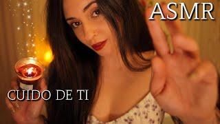 ASMR CUIDO DE TI PARA QUE DUERMAS  ACOGEDORA ATENCIÓN PERSONAL