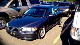 2005 Volvo S60 2.5T AWD Start Up, Quick Tour, & Rev With Exhaust View - 200K