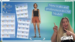 Enhance Your Sims With New Traits And Preferences In Cas Mods!