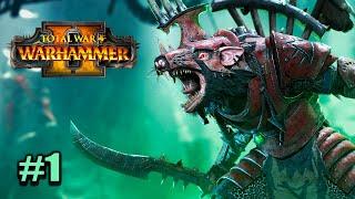 СКАВЕНЫ НА ЛЕГЕНДАРНОЙ СЛОЖНОСТИ. КЛАН СКРАЙР ► Total War: WARHAMMER 2 прохождение за Скавенов #1