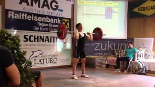 Paul Tischler Clean and Jerk 1st Attempt 82 kg - BW: 65,5 kg