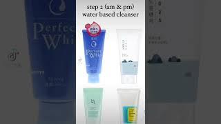 korean glass skincare routine step by step