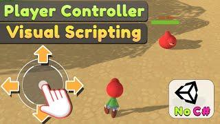 Visual Scripting Plus : Player Movement with Touch Controller in TPS & FPS game | Unity