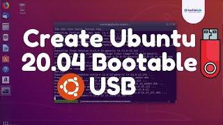 How to make Ubuntu 20.04 bootable USB