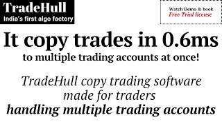 Copy Trading Software | TradeHull | Algo trading | Copy Profitable Trades | See description
