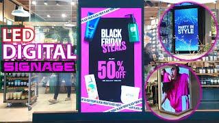 Digital Signage for Retail Stores & Shopping Mall | LED Video Wall Display India