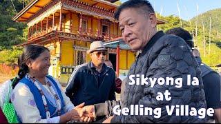 Sikyong visit my remote village Gelling and Norbuling #arunachalpradesh #tibetanvlogger