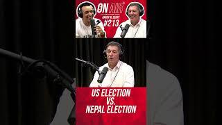 US Election Vs. Nepal Election #shorts #onair #becomingsanjay